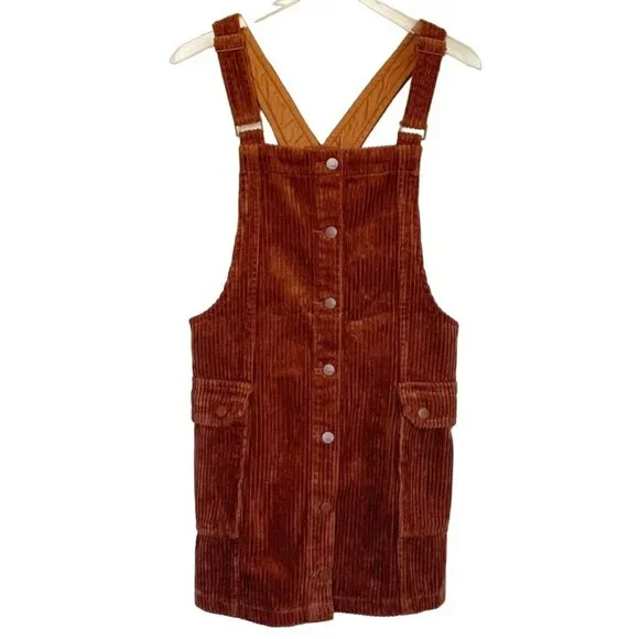 Tractr | Dresses | Tractr Girls Size Copper Brown Corduroy Overall Dress | Poshmark Tractr | Dresses | Tractr Girls Size Copper Brown Corduroy Overall Dress | Poshmark